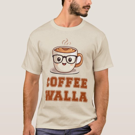 コーヒー ワラ Tシャツ (正面)