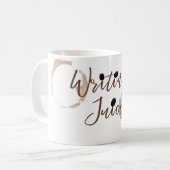 コーヒー – 世界最高のの書ジュース！ コーヒーマグカップ (正面左)