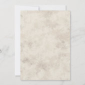 コーヒー 今日 明日 永遠に- 招待状 (裏面)