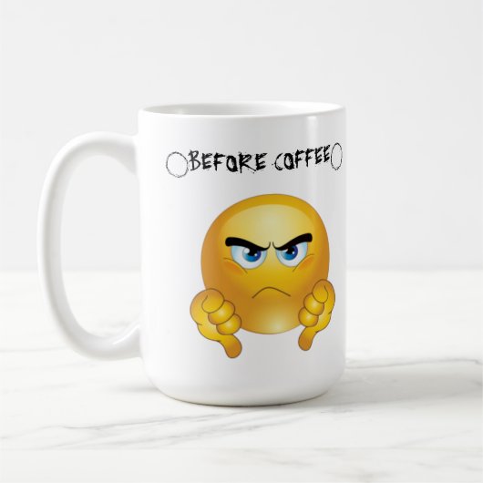 コーヒー: 前後に コーヒーマグカップ (左)