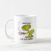 コーヒー: 即刻の人間 コーヒーマグカップ (左)