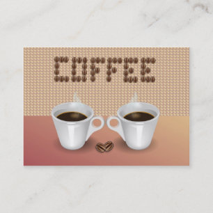 コーヒー 名刺