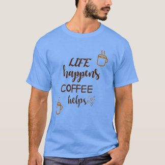 コーヒー 名言 ヴィンテージ Tシャツ