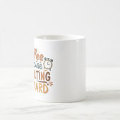 「コーヒー、姦淫は懸命」 コーヒーマグカップ (中央)