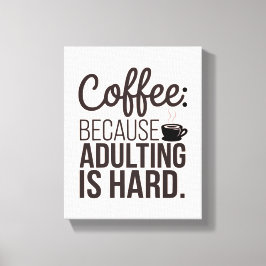 コーヒー&姦淫 – あなたのための完璧なキャンバスアート キャンバスプリント