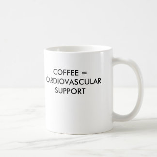 コーヒー=心血管サポート コーヒーマグカップ