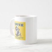 コーヒー：怒りの管理は高価すぎるので。 コーヒーマグカップ (正面左)