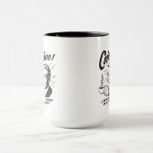 コーヒー:惑星が震えているか、私だけ マグカップ (中央)