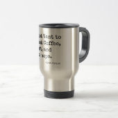 コーヒー、技術および取得昼寝のタンブラー トラベルマグ (正面右)