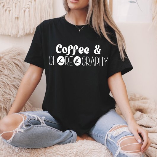 コーヒー&振付家ダンサー先生 Tシャツ