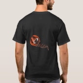 コーヒー.教え.繰り返す。 | おもしろい先生Tシャツ Tシャツ (裏面)