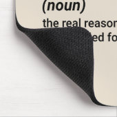 コーヒー、数字&ジョーク – 会計士おもしろい様 マウスパッド (コーナー)