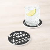 コーヒー+数学=会計 コースター (側面)
