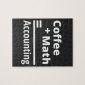 コーヒー+数学=会計 ジグソーパズル (横)