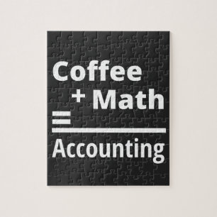 コーヒー+数学=会計 ジグソーパズル