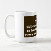 コーヒー: 暖かく、おいしい代わりとなるマグ コーヒーマグカップ (左)