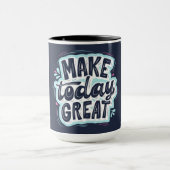 「コーヒー:最高の友人」 マグカップ (中央)