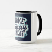 「コーヒー:最高の友人」 マグカップ (正面右)