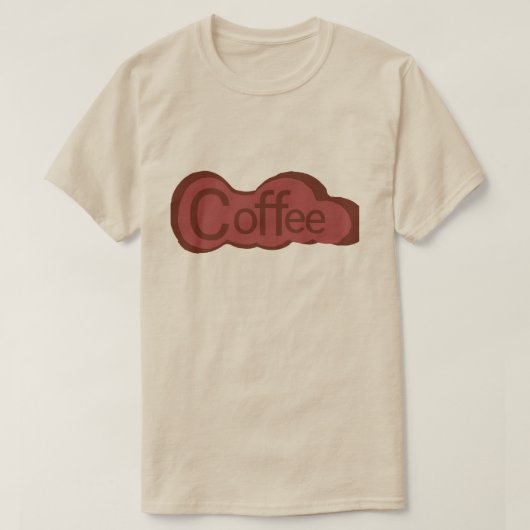 コーヒー - 朝のコーヒー愛好家のためのモチベーション Tシャツ (デザイン正面)