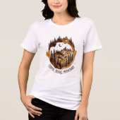 コーヒー 本 山 森 夜 アート トライブレンドＴシャツ (正面)