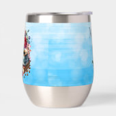 コーヒー、本、花パーソナライズされた (左面)