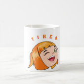 「コーヒー:正気の薬」 コーヒーマグカップ (中央)