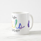 コーヒー、油、繰り返し! マグ (正面右)