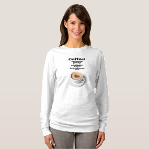 コーヒー:熱狂的ファン愛好家ラブ Tシャツ