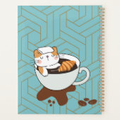 コーヒー 猫 スパ プランナー手帳 (裏面)