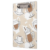 コーヒー、甘いパターン クリップボード (左)