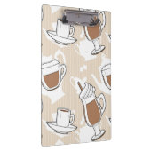 コーヒー、甘いパターン クリップボード (右)