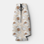 コーヒー、甘いパターン ボトルクーラー (裏面)