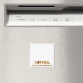 コーヒー.生命の危険なおもしろい生命ミームを引き起こす マグネット (インサイチュ (食洗機))