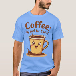 コーヒー：私の燃料 Tシャツ
