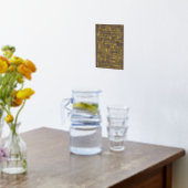 コーヒー 箔ポスター (レイダウン (キッチン))