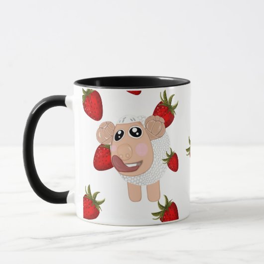 コーヒー、紅茶、新鮮さのエッセンスใ マグカップ (左)