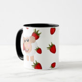 コーヒー、紅茶、新鮮さのエッセンスใ マグカップ (正面左)