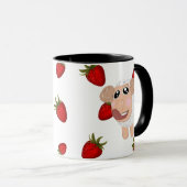 コーヒー、紅茶、新鮮さのエッセンスใ マグカップ (正面右)