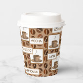 コーヒー 紙コップ (正面)