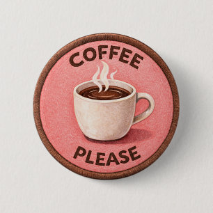 コーヒー 缶バッジ