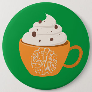 コーヒー 缶バッジ
