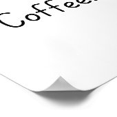 コーヒー、自信、リピート – ポスタやる気を起こさせるー ポスター (角)