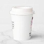 「コーヒー：自然のジャンパーケーブル！」DIVA 紙コップ (右)
