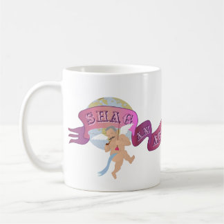 コーヒー、茶または私か。 (彼の) コーヒーマグカップ