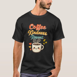 コーヒー 親切 リピート かわいい レトロ コーヒー好き Tシャツ