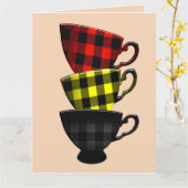 コーヒー 誕生日 フレームカード カード (黄色い花)