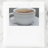 コーヒー 長方形シール (バッグ)