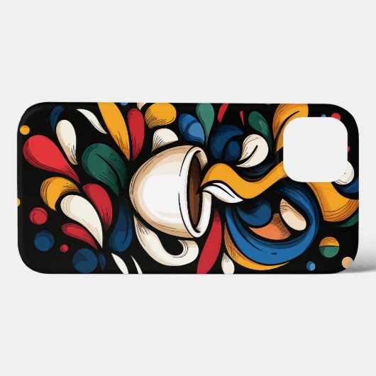 コーヒー Case-Mate iPhoneケース (裏面 (横))