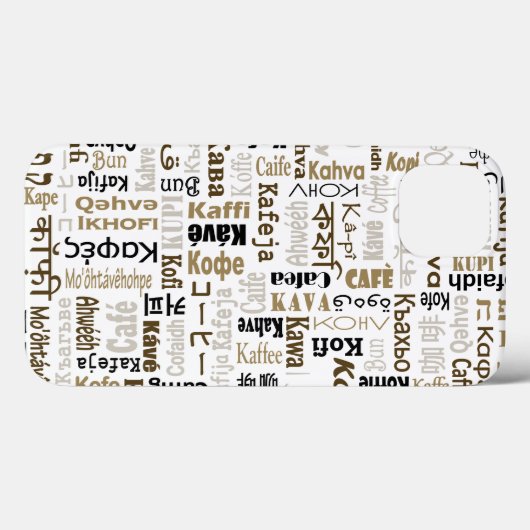 コーヒー Case-Mate iPhoneケース (裏面 (横))