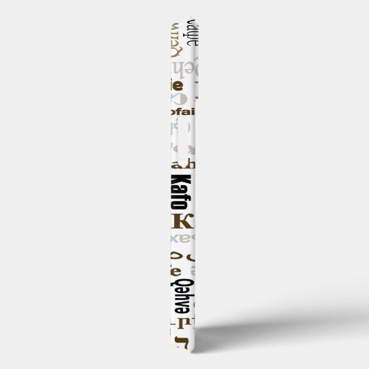 コーヒー Case-Mate iPhoneケース (裏面 / 右)